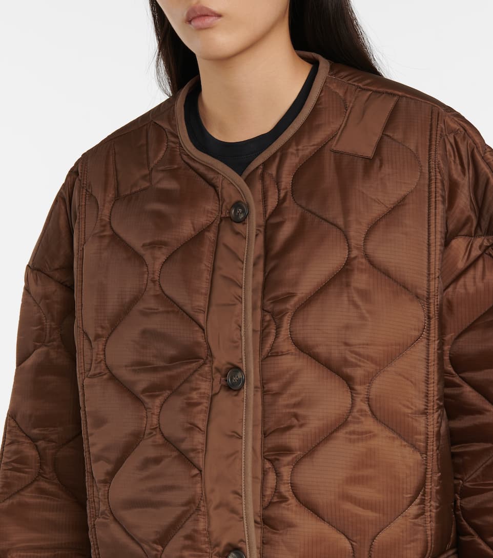 Quilted oversize jacket Clearance