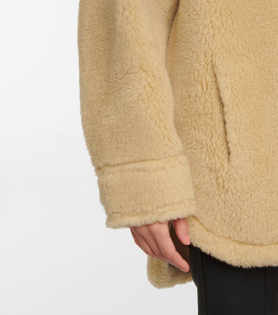Stand Studio Veron Oversized Wool Teddy Jacket Mytheresa