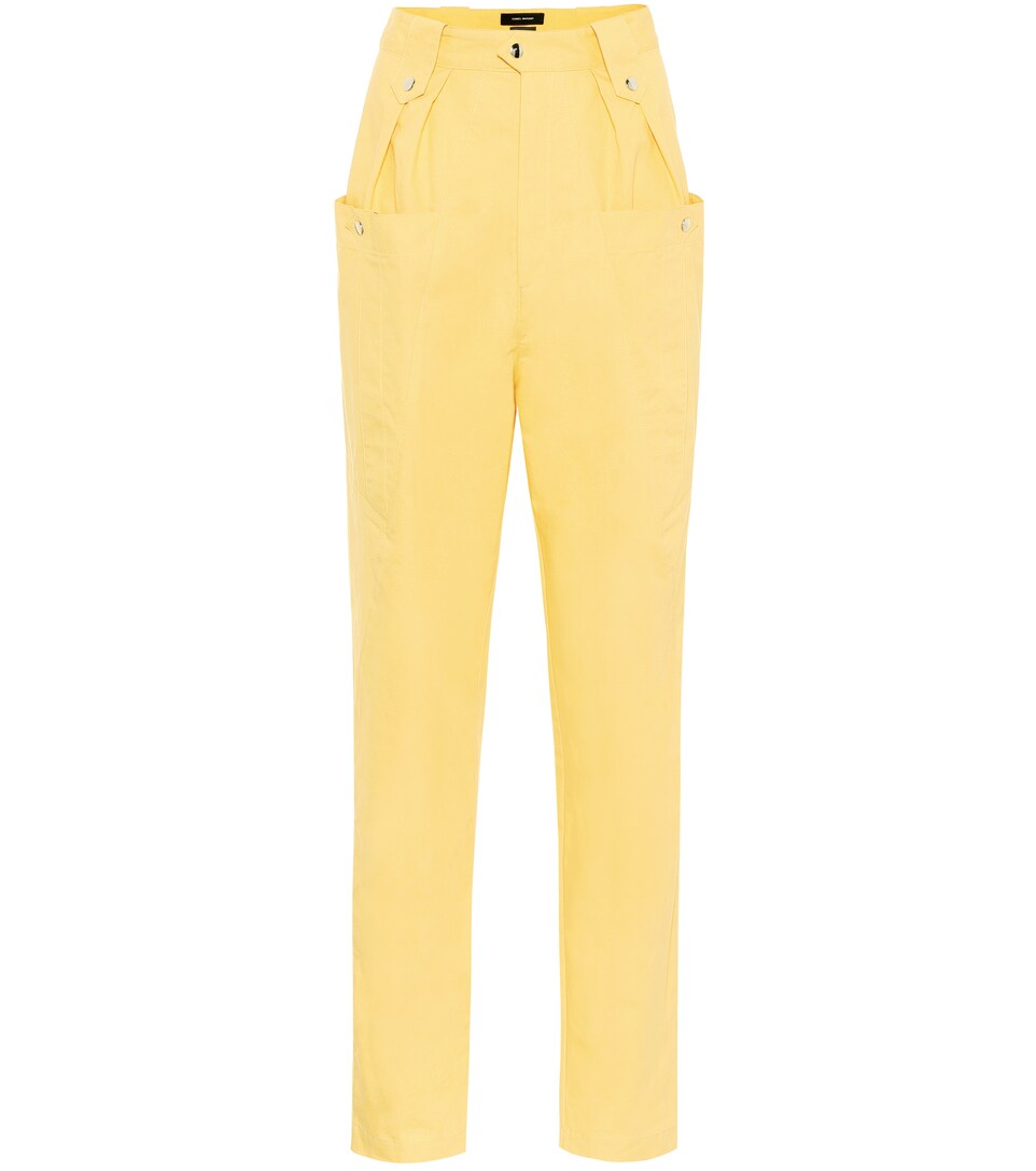 Isabel Marant - Yerris high-rise cotton 