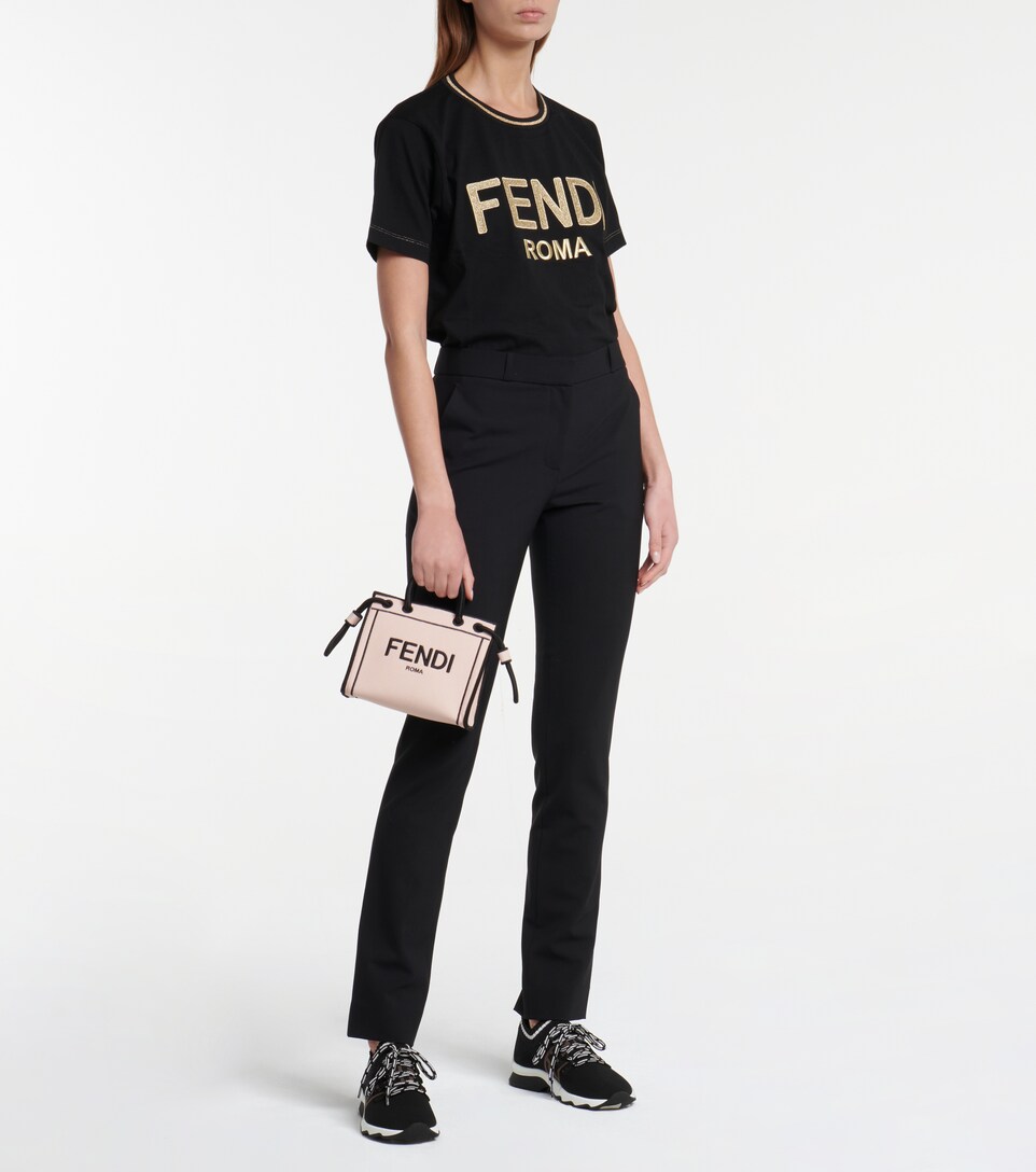 ff logo knit sneaker