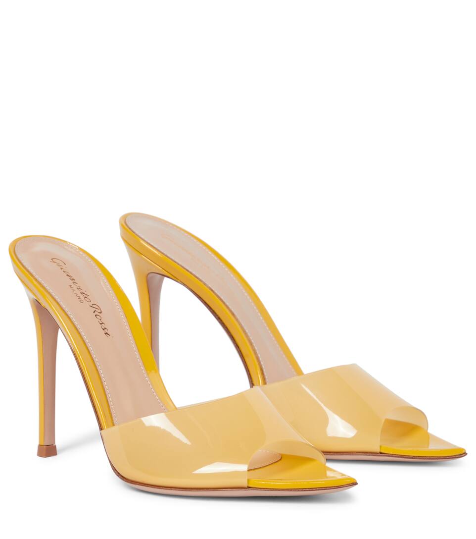 gianvito rossi pvc mules