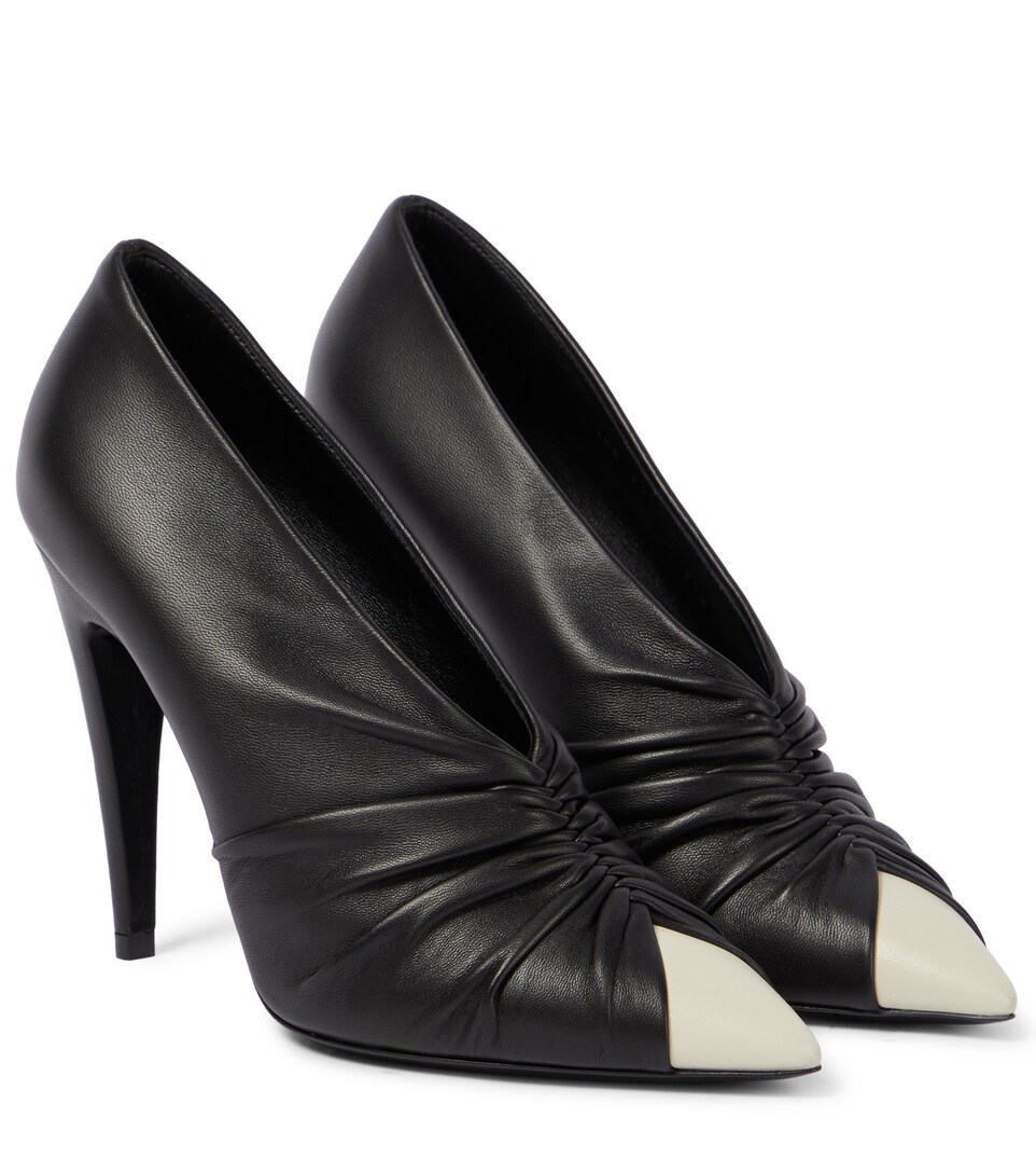 Saint Laurent - Indya 100 leather pumps 