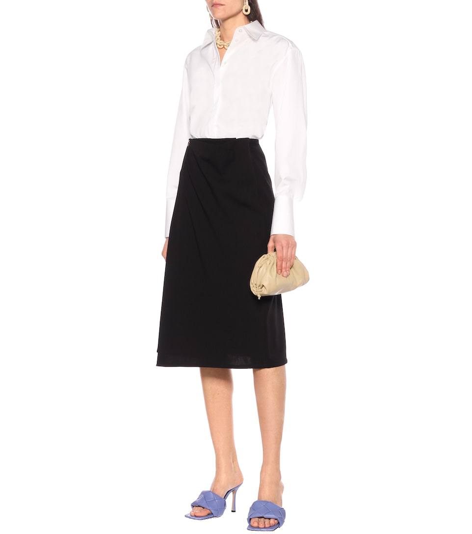 bottega veneta mini pouch white