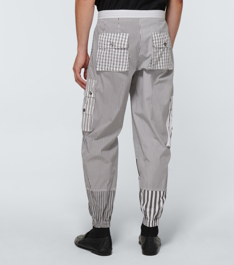 striped cargo pants