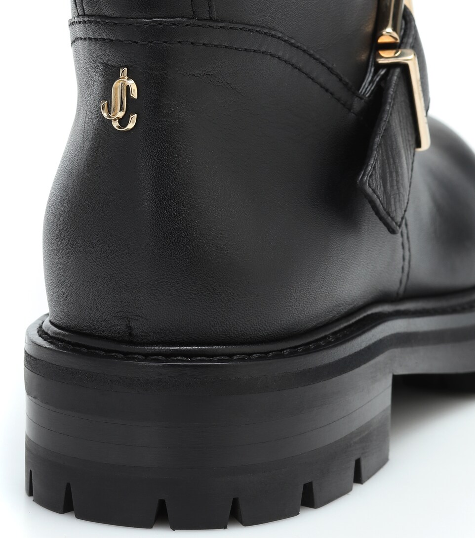 Botines Biker Ii De Piel - Jimmy Choo | Mytheresa
