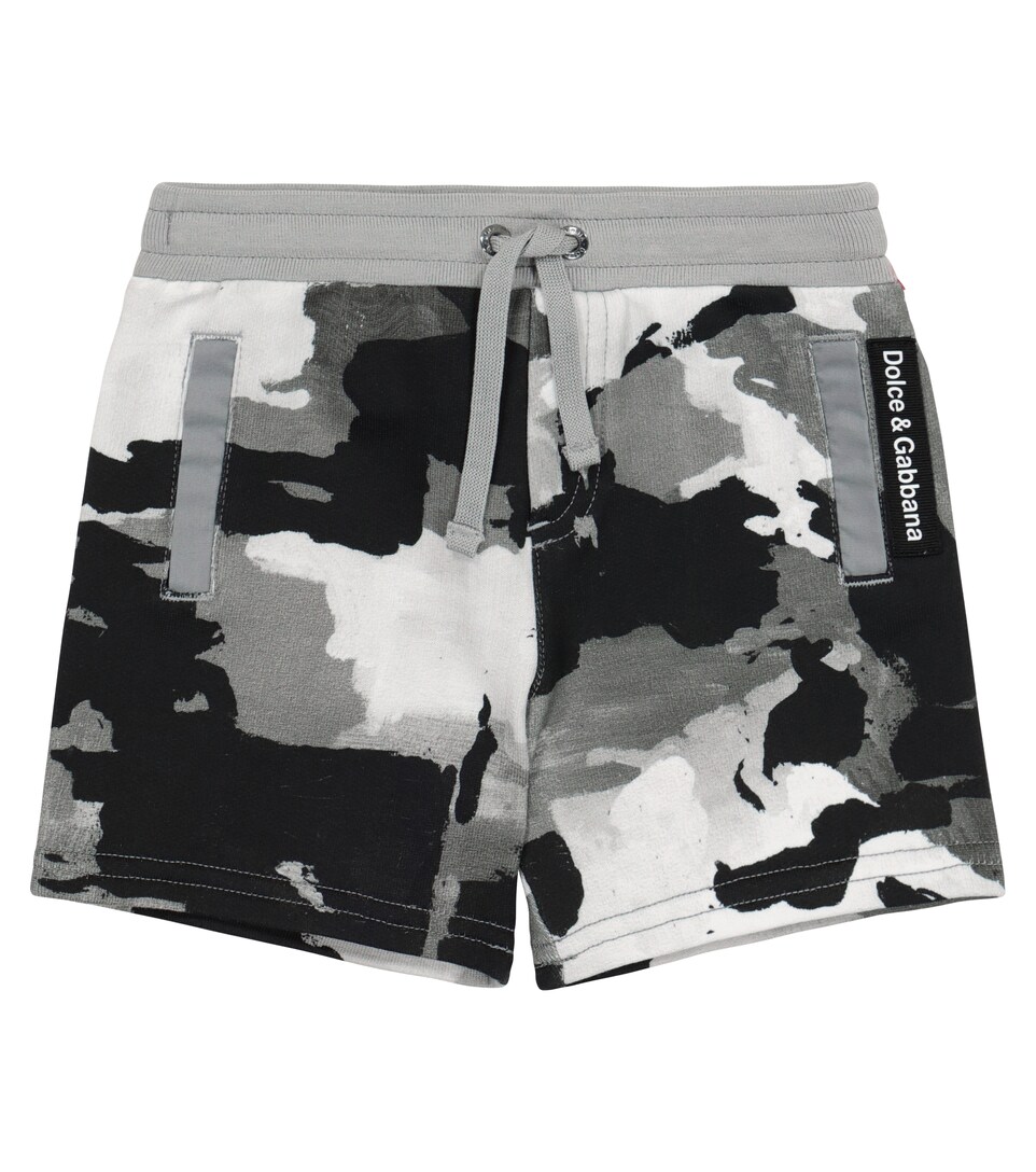 Baby camo cotton jersey shorts | Mytheresa
