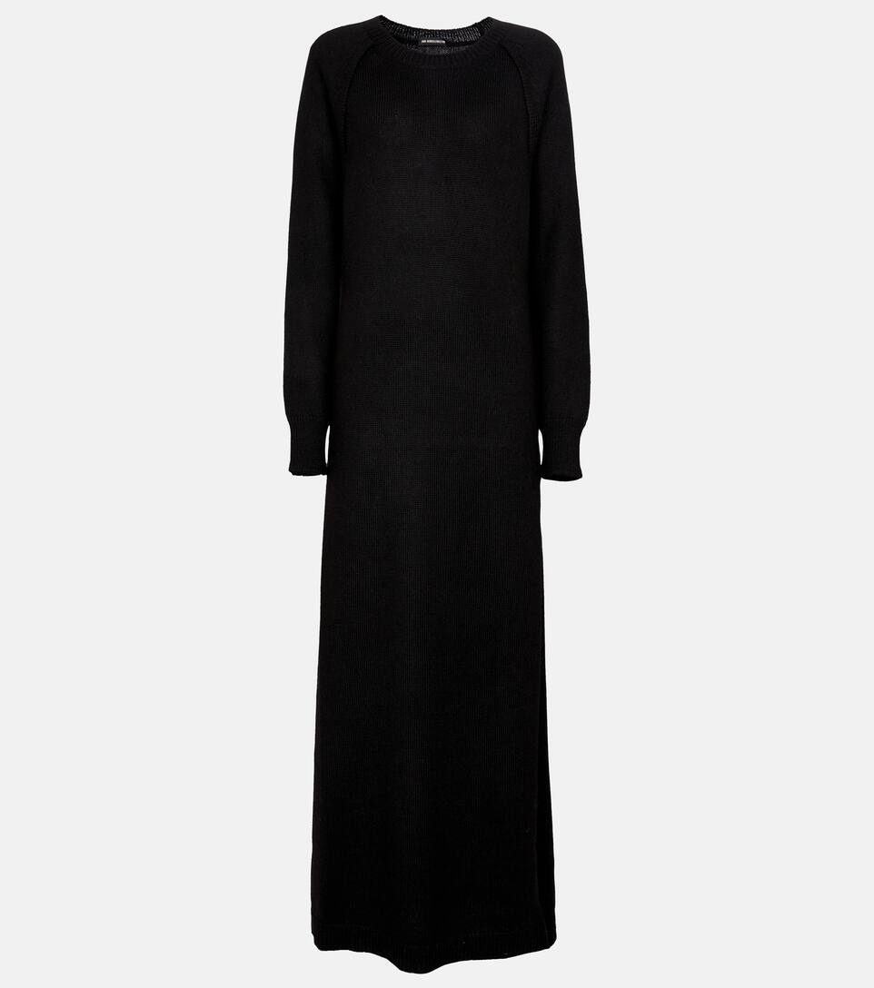 Black cashmere sweater dress Clearance