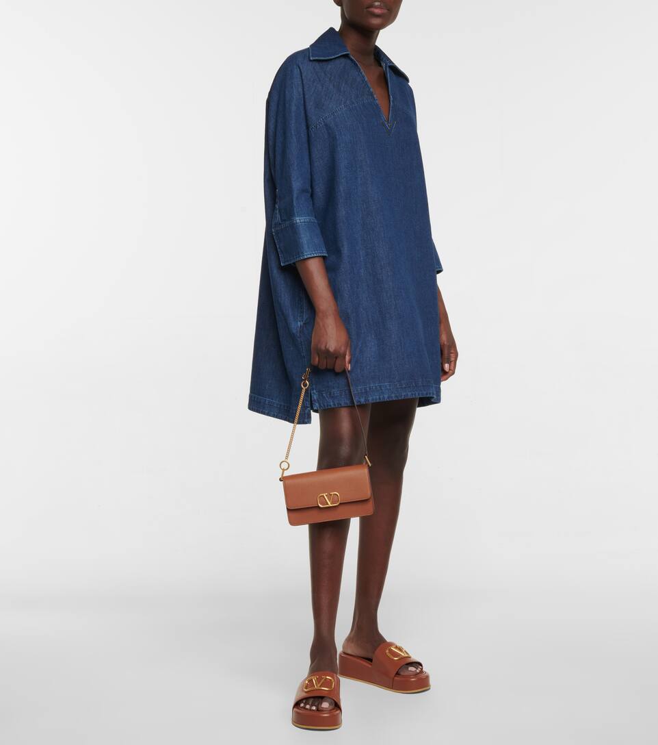 valentino garavani vsling leather belt bolsa