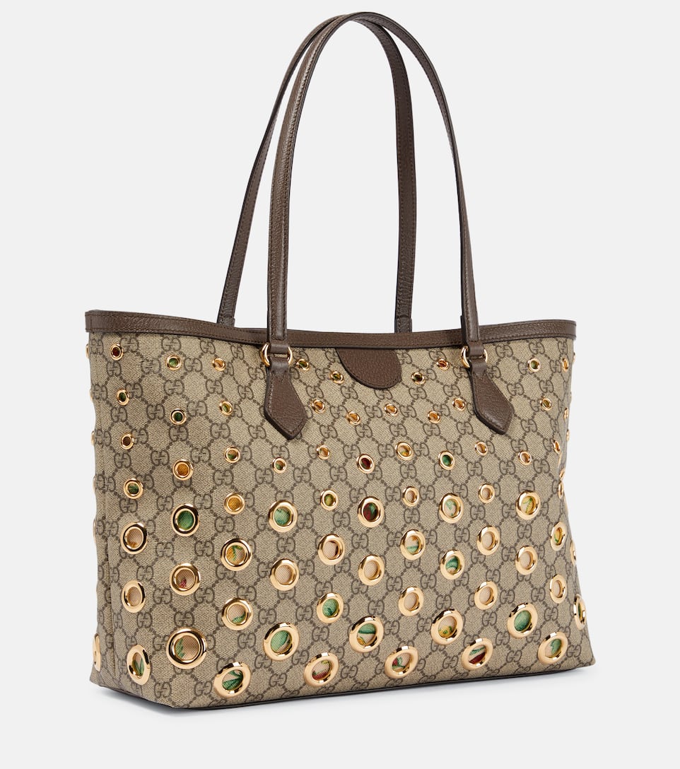Gucci Ophidia GG Medium embellished tote bag Mytheresa