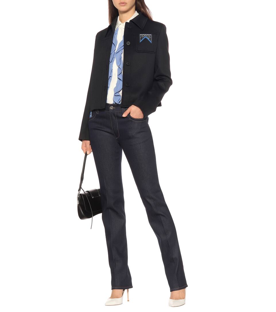De En Chemise Soie Crêpe Prada dCeoxB