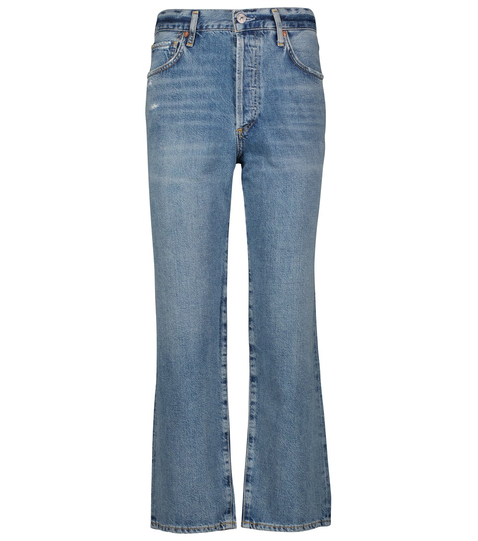 Emery high-rise cropped jeans 