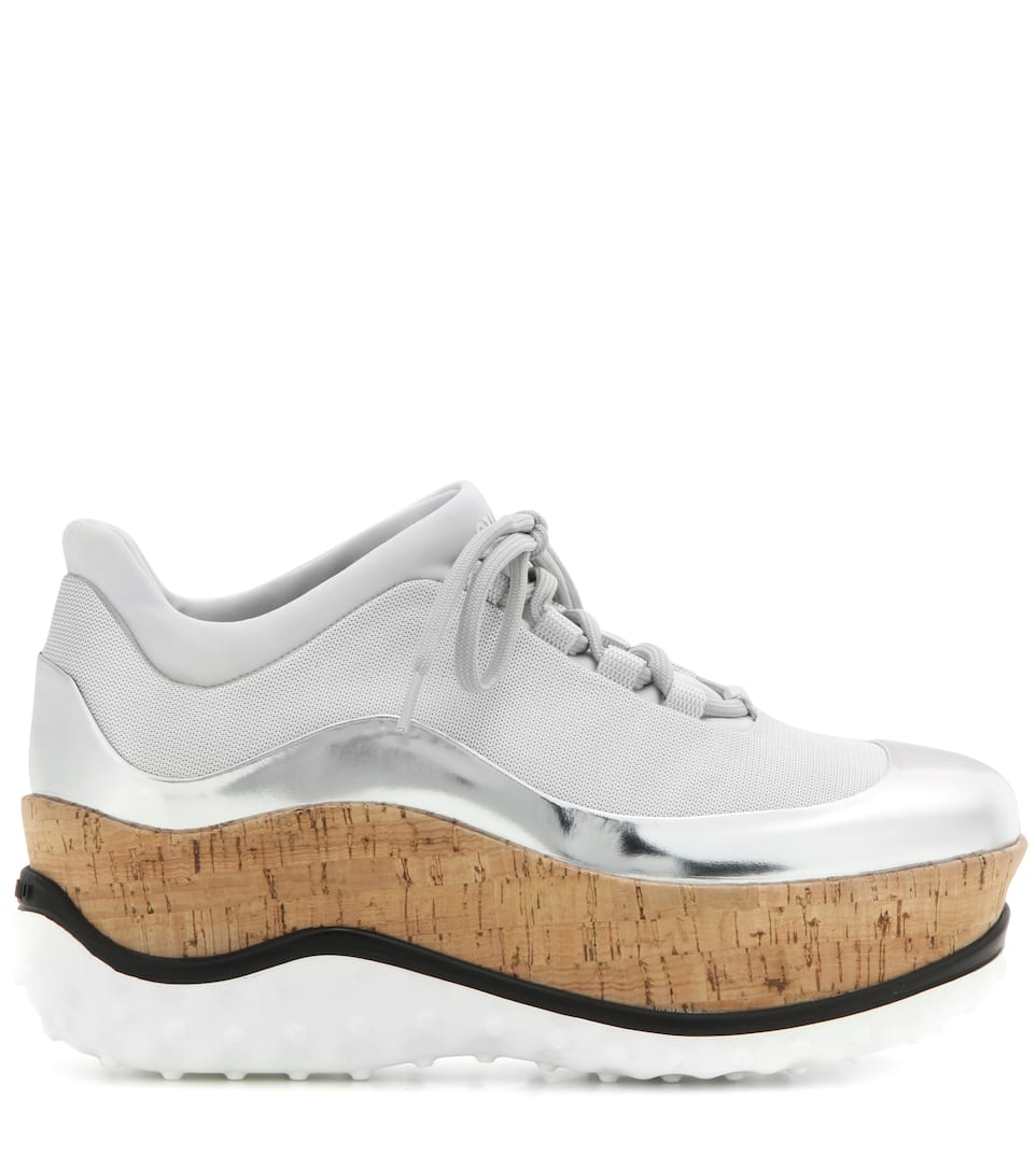 miu miu patent leather sneakers