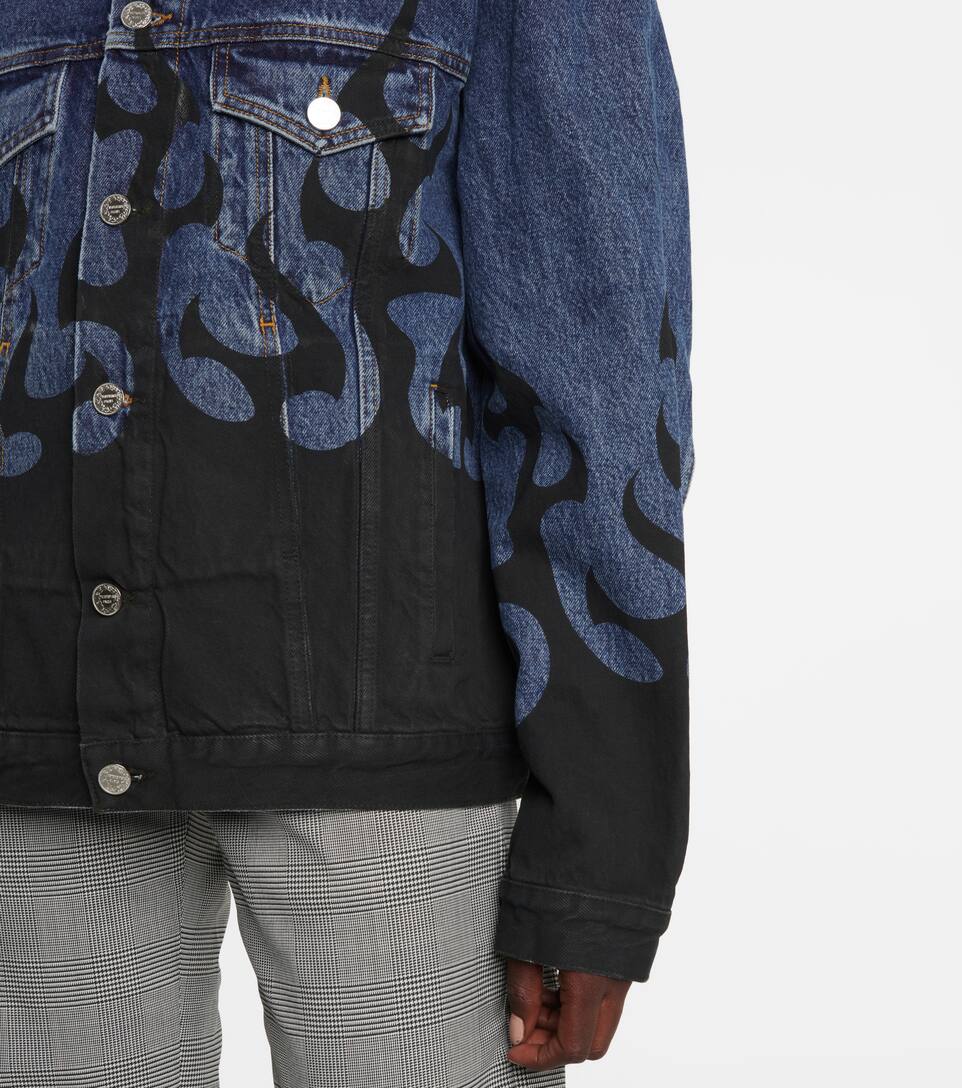 Star print denim jacket Clearance