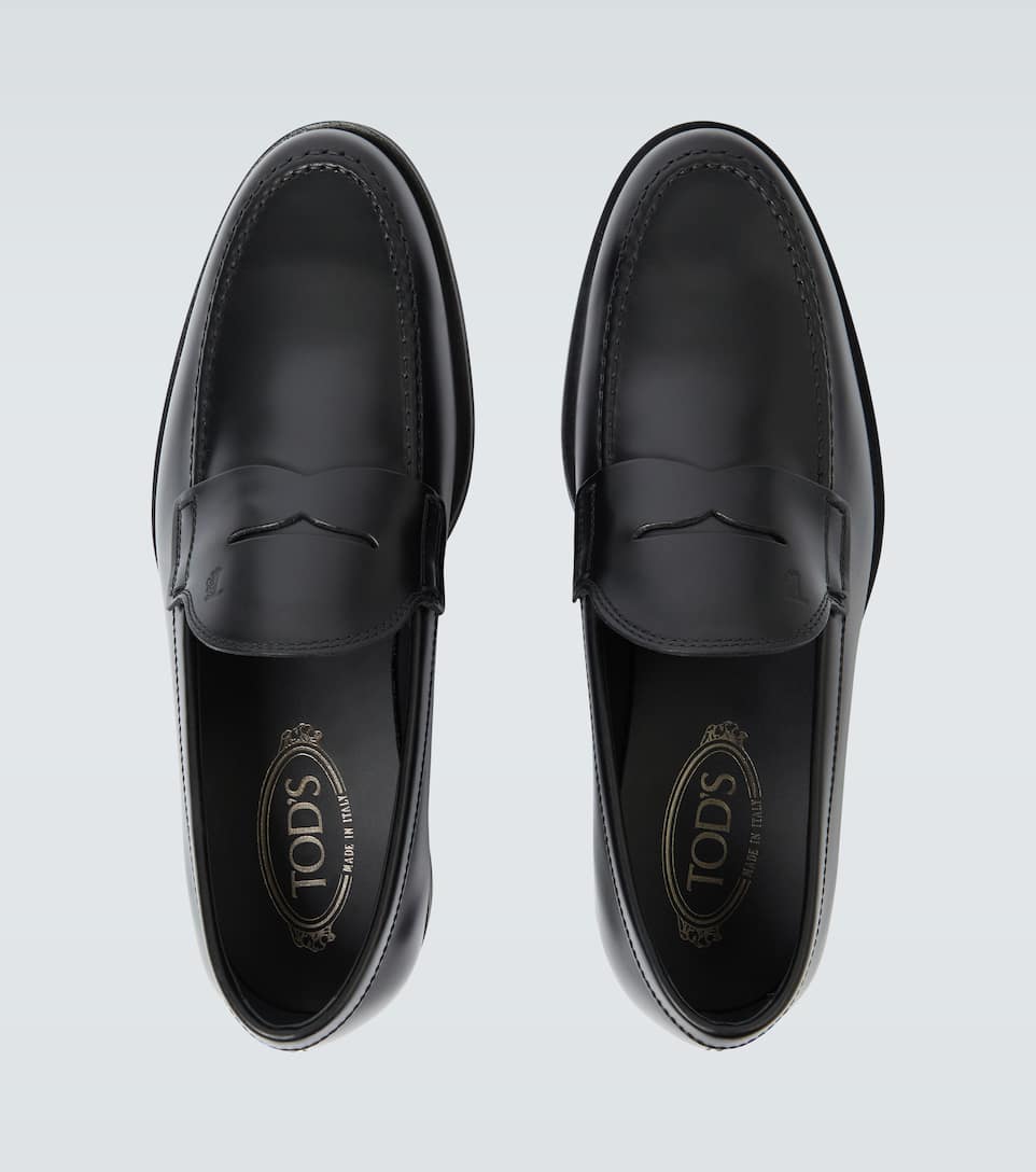 Tods penny loafers clearance