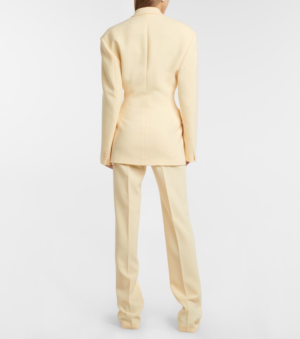 The Attico - Blazer doppiopetto April in crêpe | Mytheresa