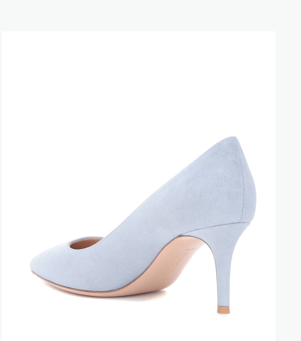 Gianvito 70 Suede Pumps | Gianvito Rossi - Mytheresa