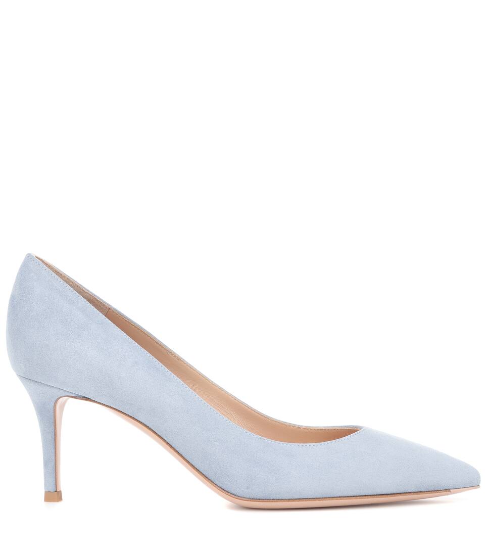 Gianvito 70 Suede Pumps | Gianvito Rossi - Mytheresa