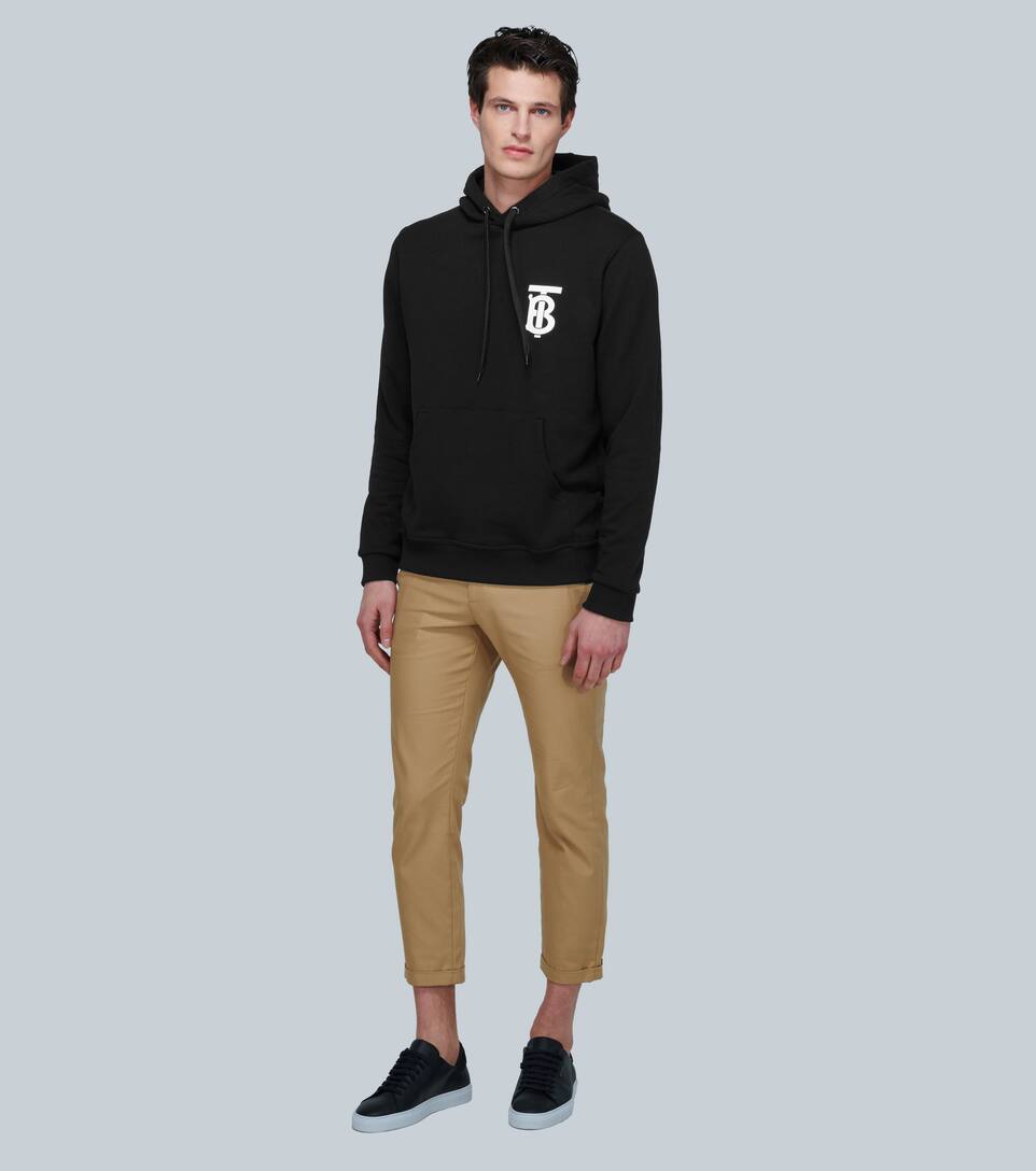 BURBERRY Landon hooded sweatshirt with logo,P00433337