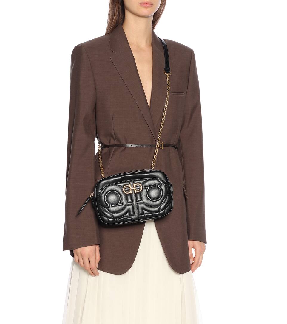 quilted camera bag