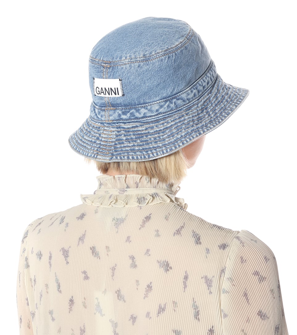 ganni sun hat