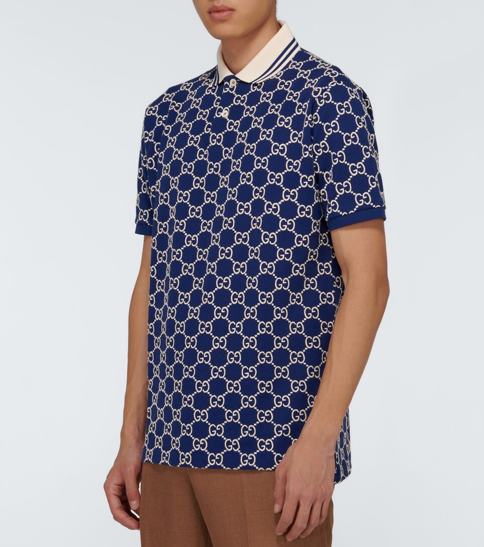 gucci monogram polo