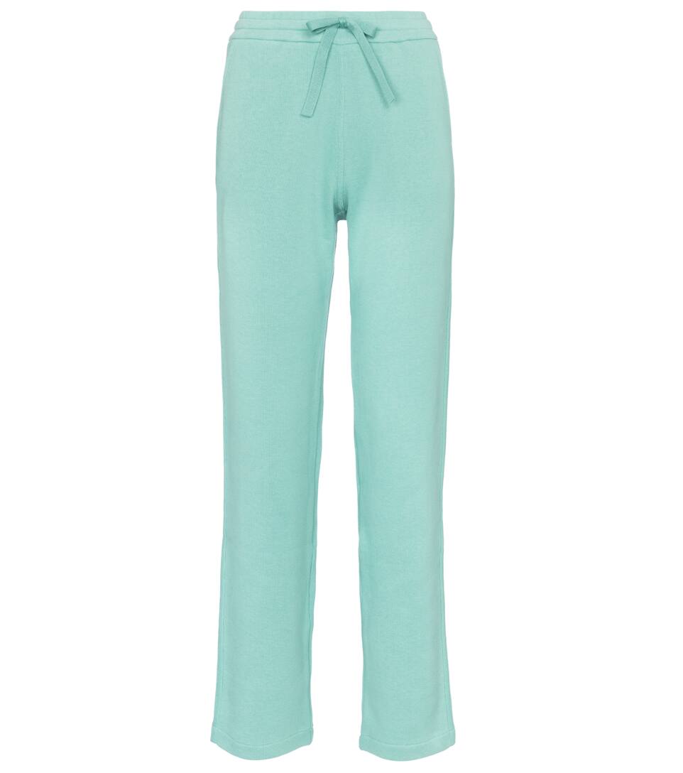 Cotton high rise sweatpants clearance