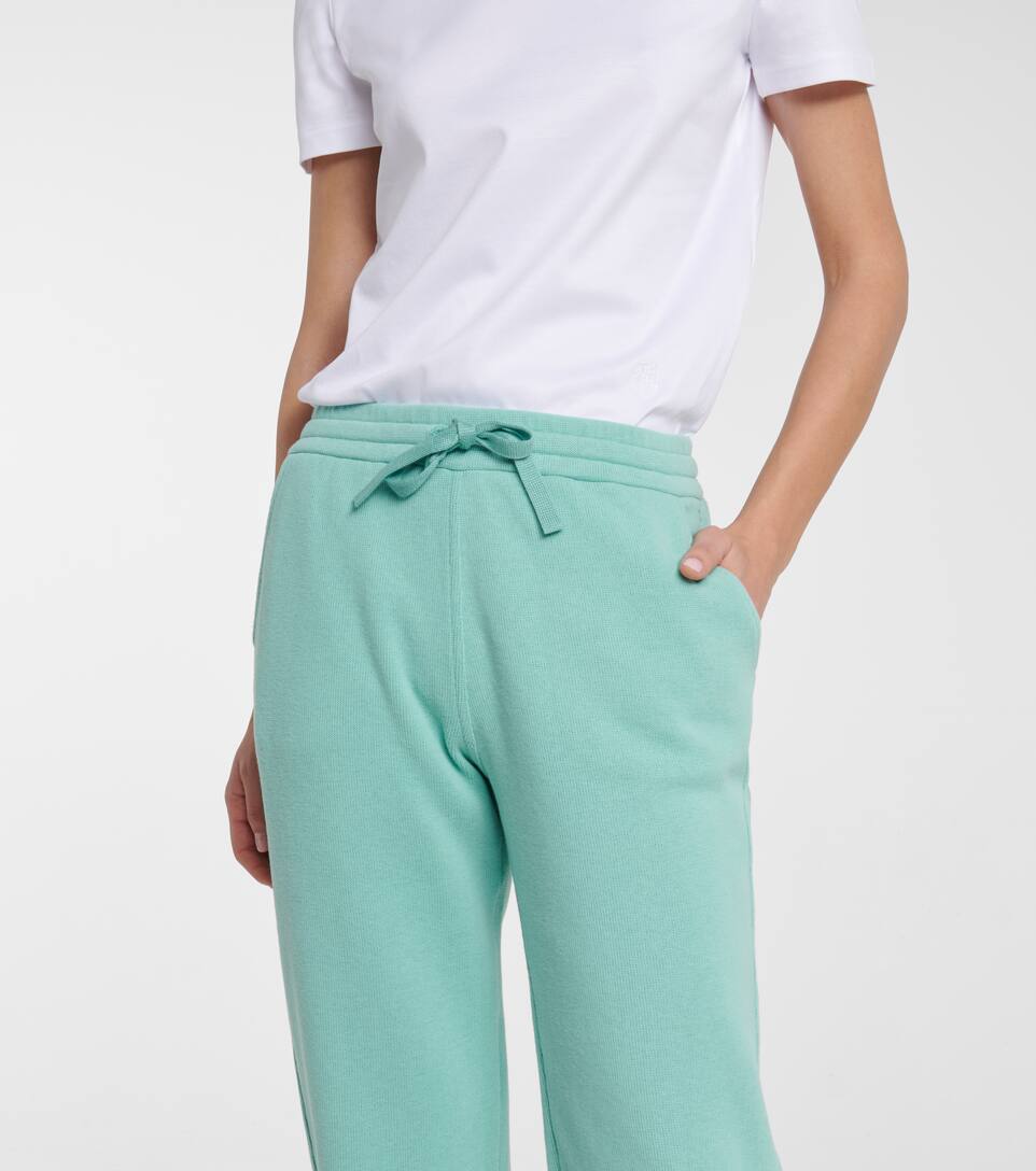 Cotton high rise sweatpants clearance