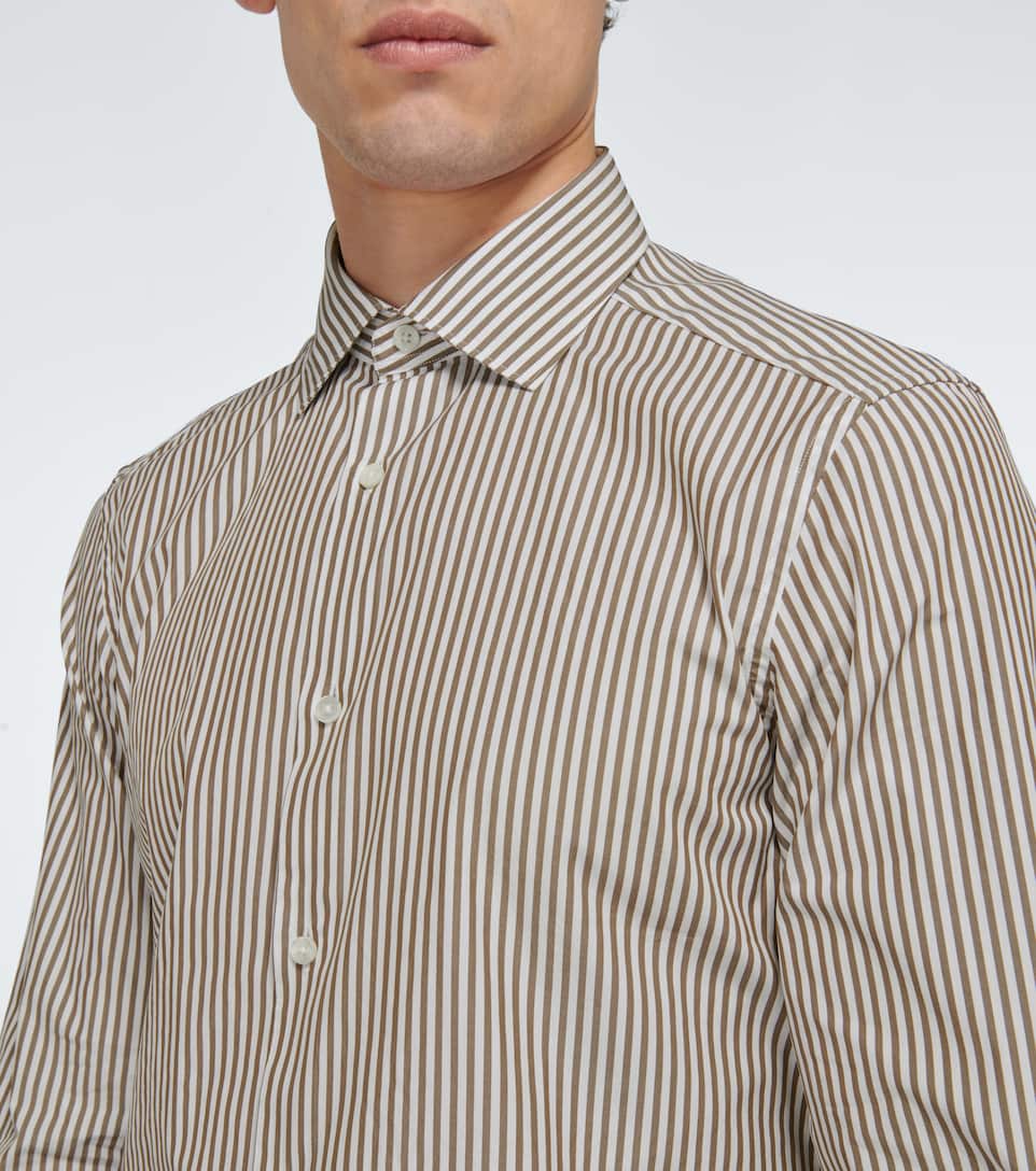 Silk striped shirt Clearance