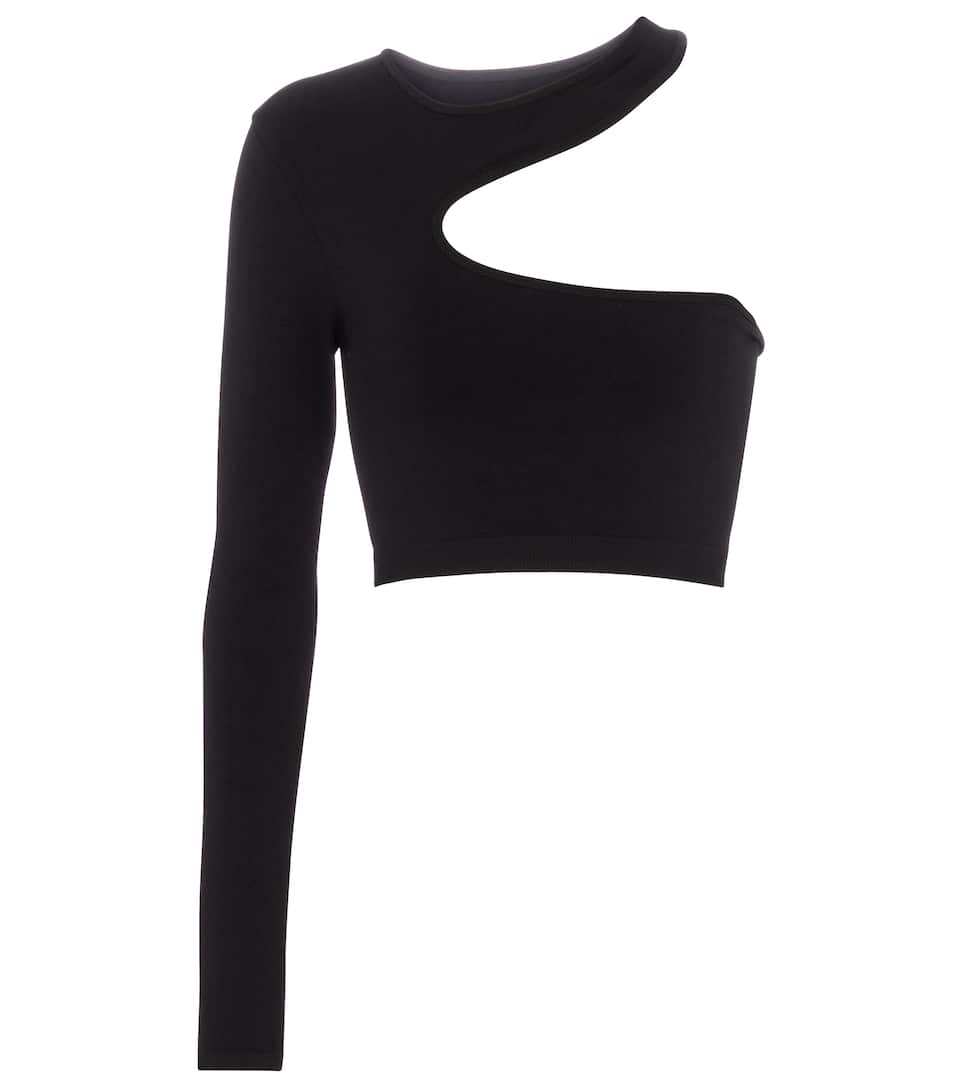 helmut lang cutout top