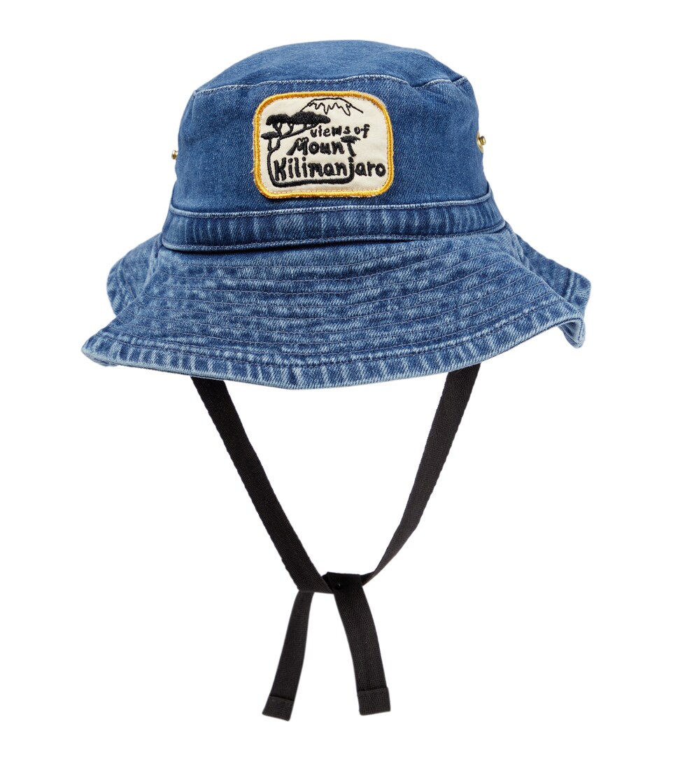 Mini Rodini - Denim bucket hat | Mytheresa