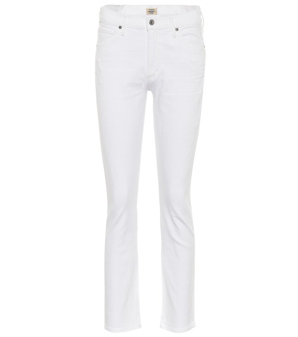 Skyla mid-rise skinny jeans 
