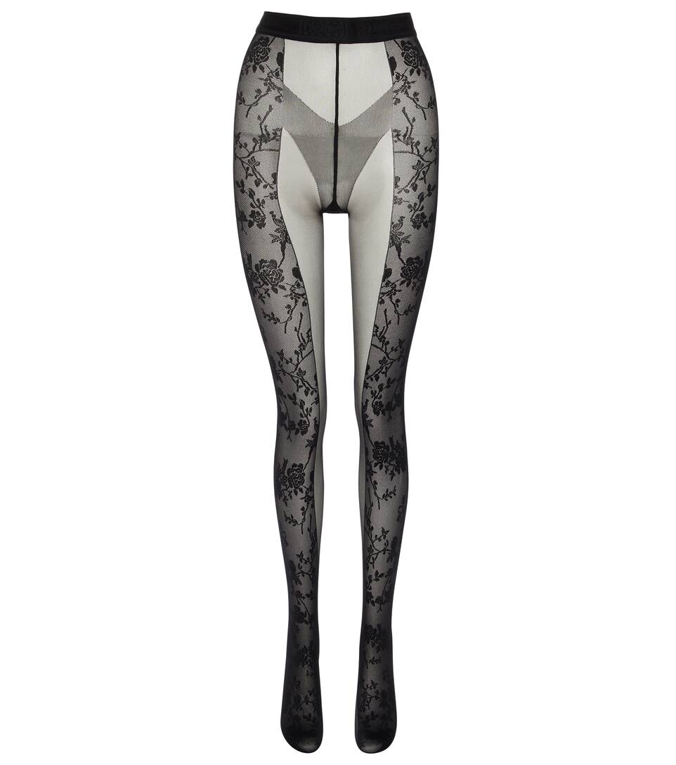 Wolford lace leggings clearance