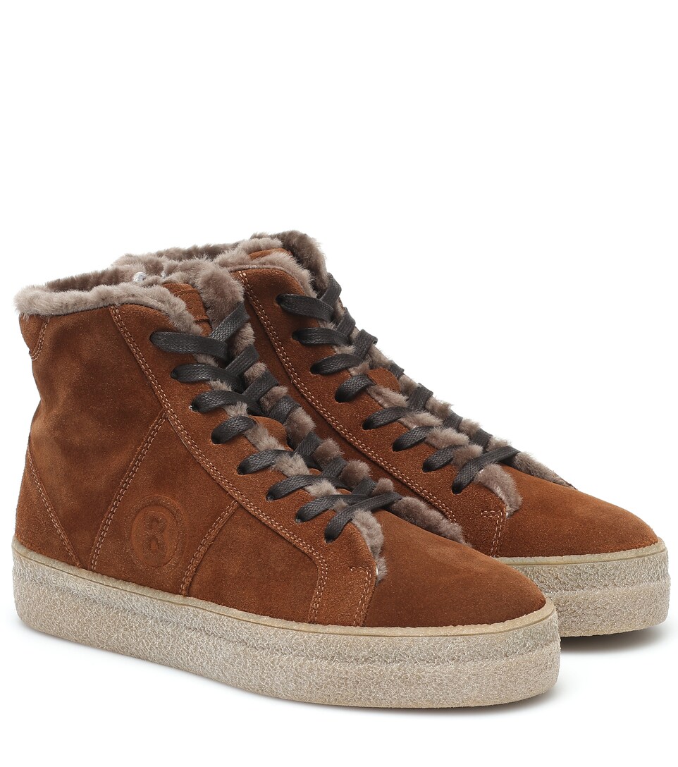 bogner denver suede sneakers