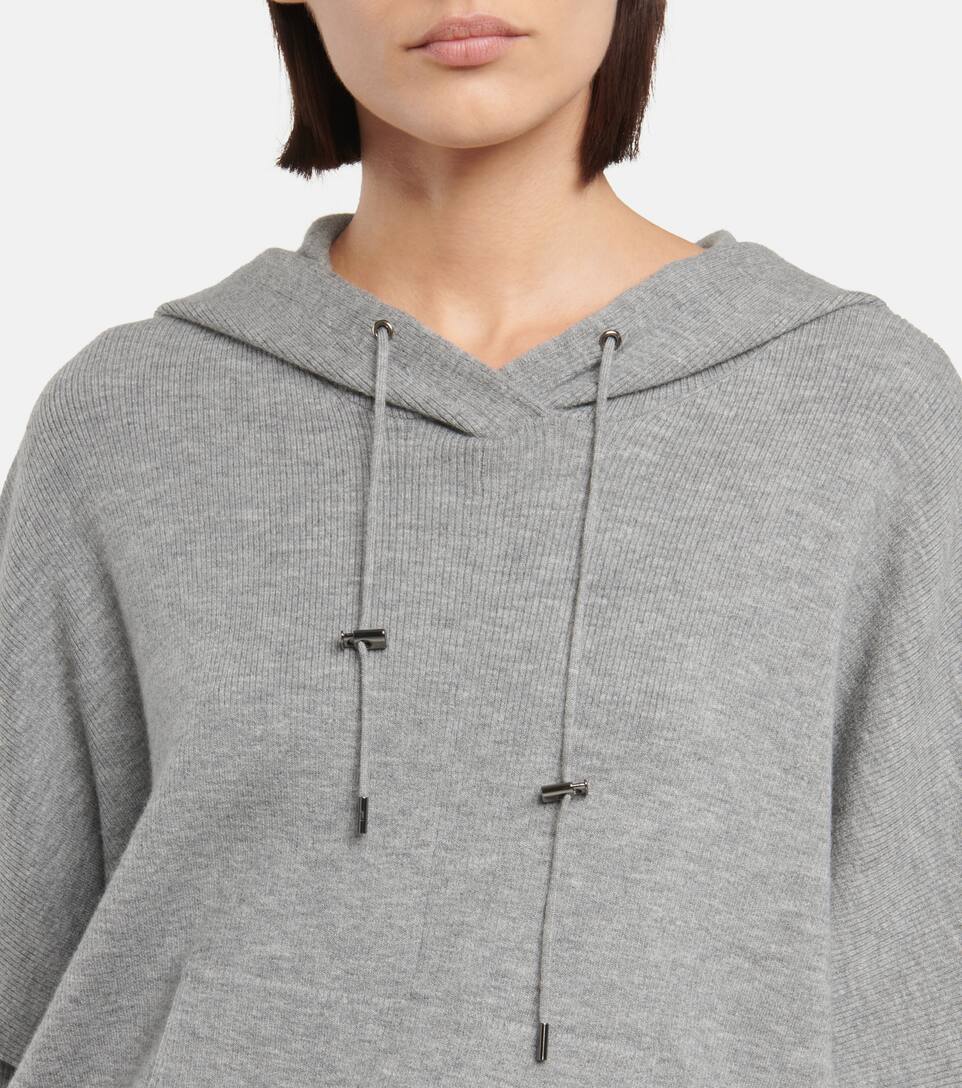 Cashmere hoodie dress clearance