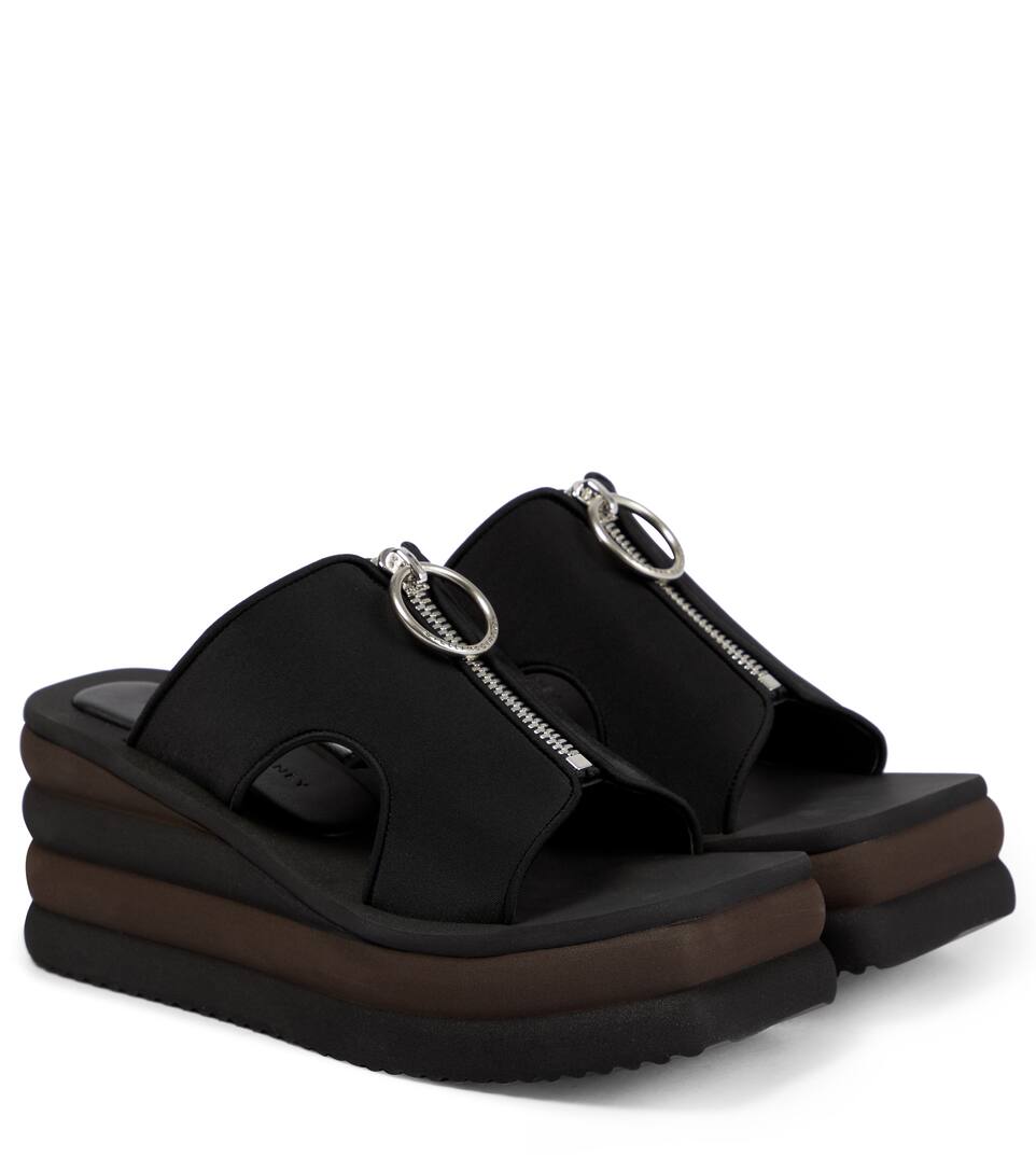 Scuba wedge sandals 売り切れ必至! 【新品】STELLA MCCARTNEYスキューバプラットフォームスライド サンダル