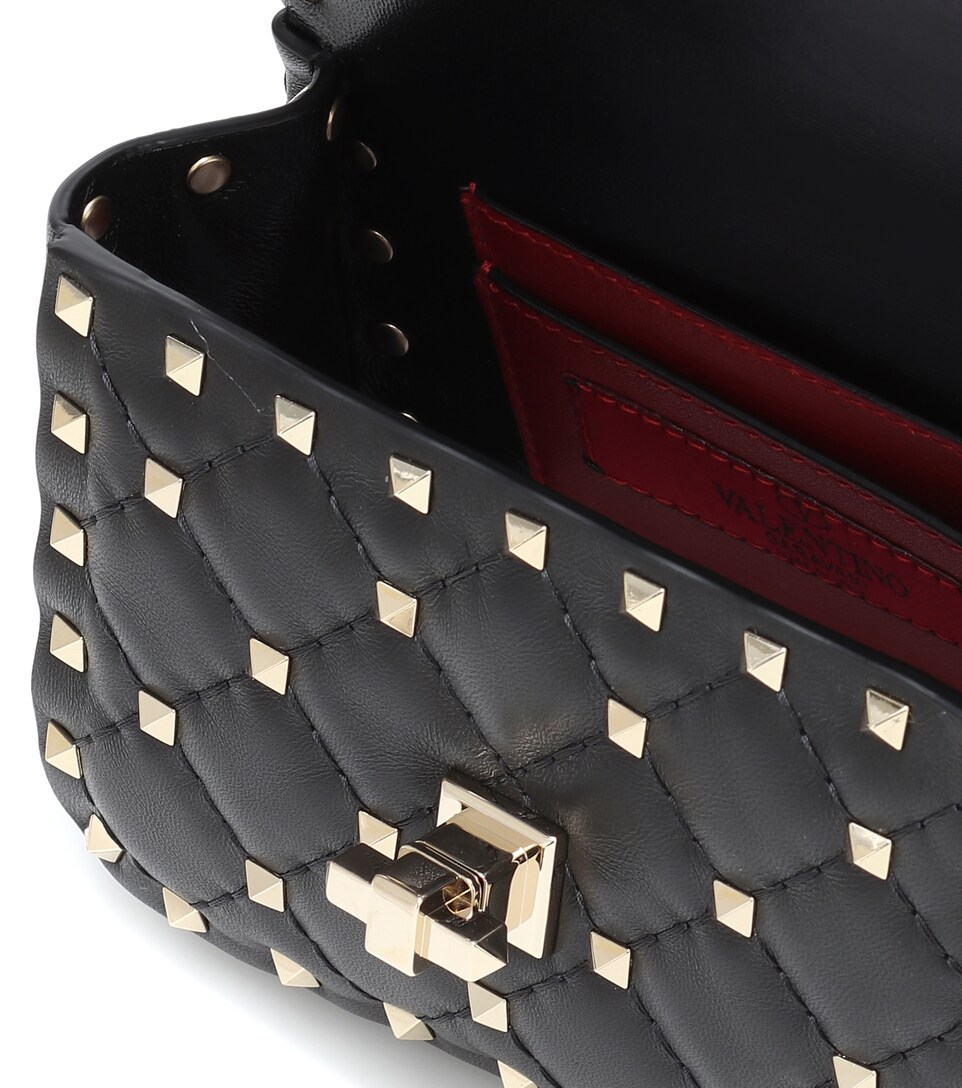 Valentino Garavani Rockstud Spike Mini Leather Crossbody Bag