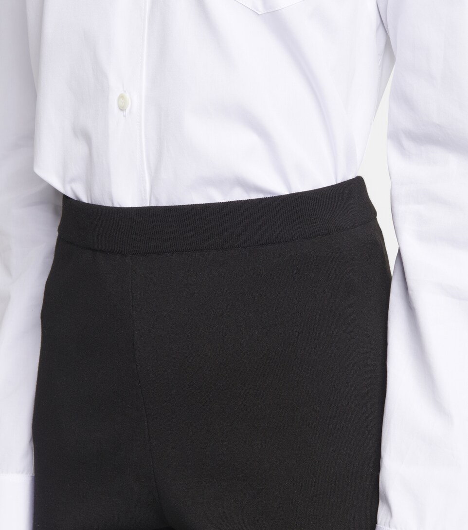 Prada - High-rise biker shorts | Mytheresa