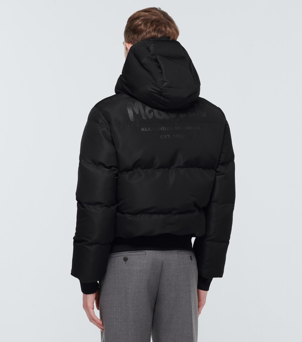 off white quote puffer