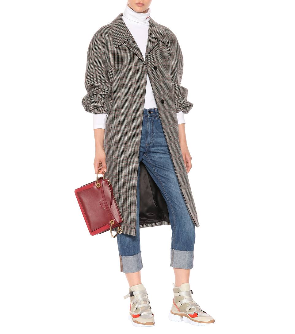 chloe sonnie high top sneakers