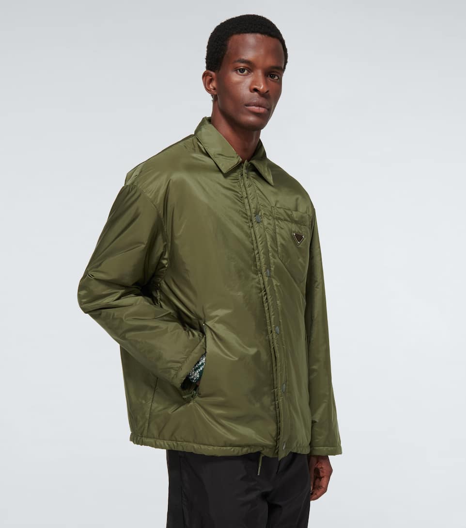 prada nylon padded jacket