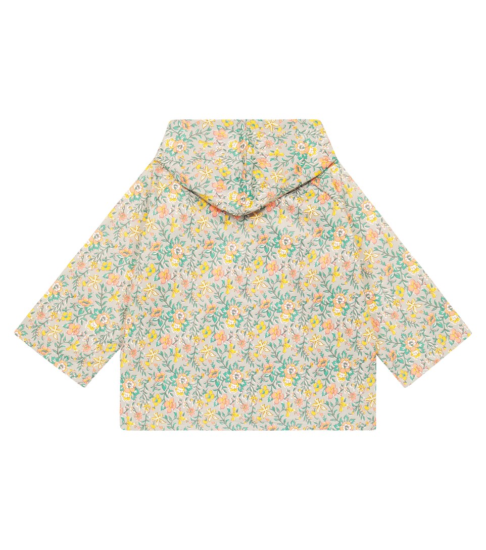 floral waterproof jacket