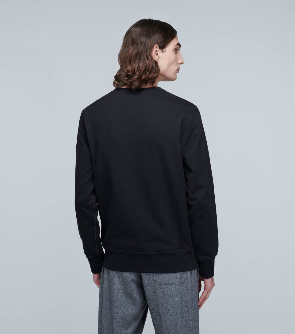 ALEXANDER MCQUEEN GLOWING BOTANICAL SKULL SWEATSHIRT,P00439613
