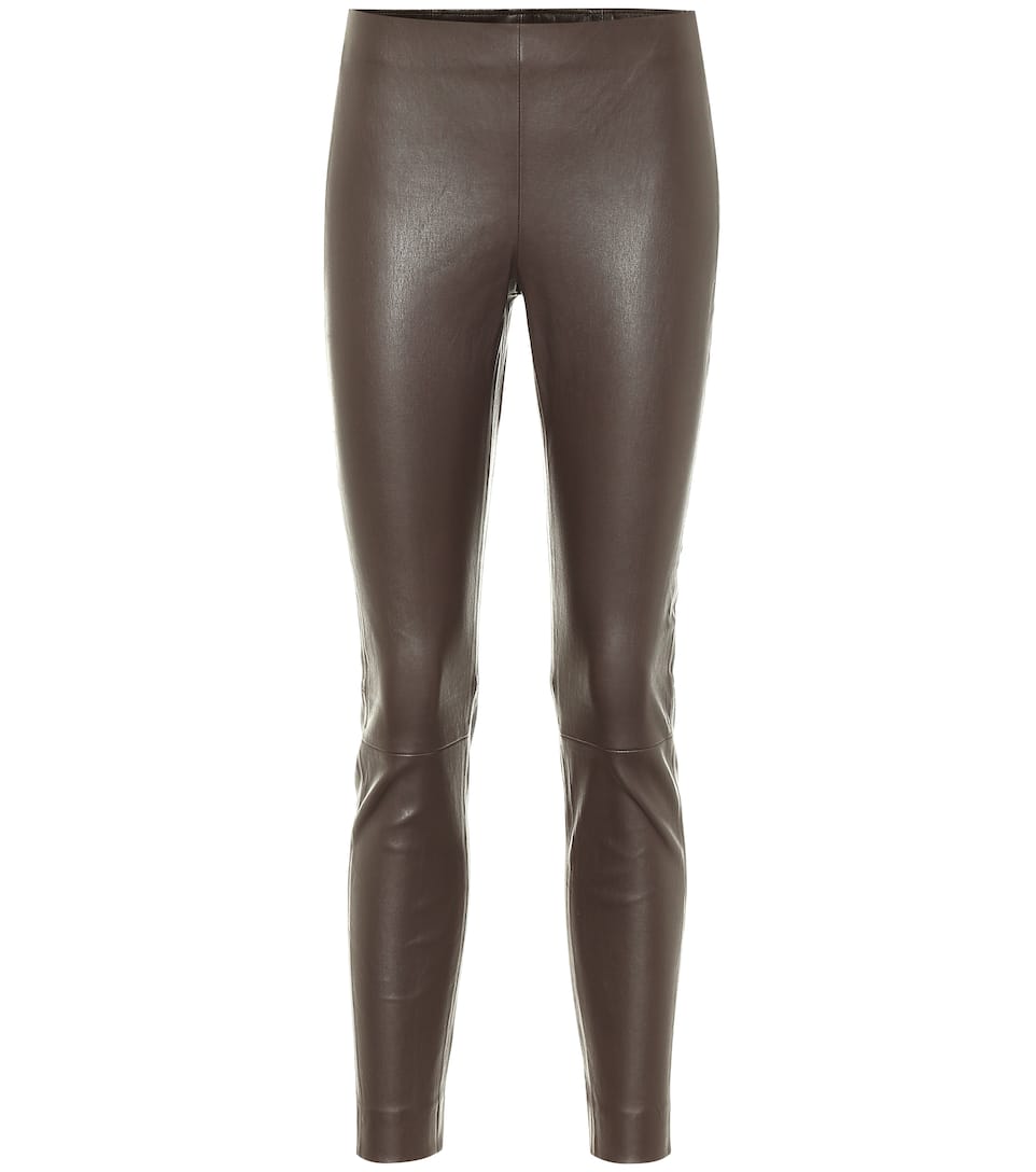 Vince leather leggings clearance