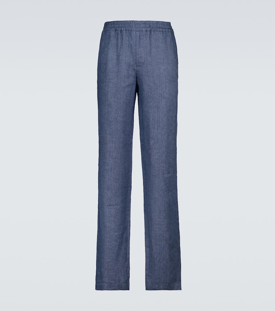 Arizona Solaire linen drawstring pants 