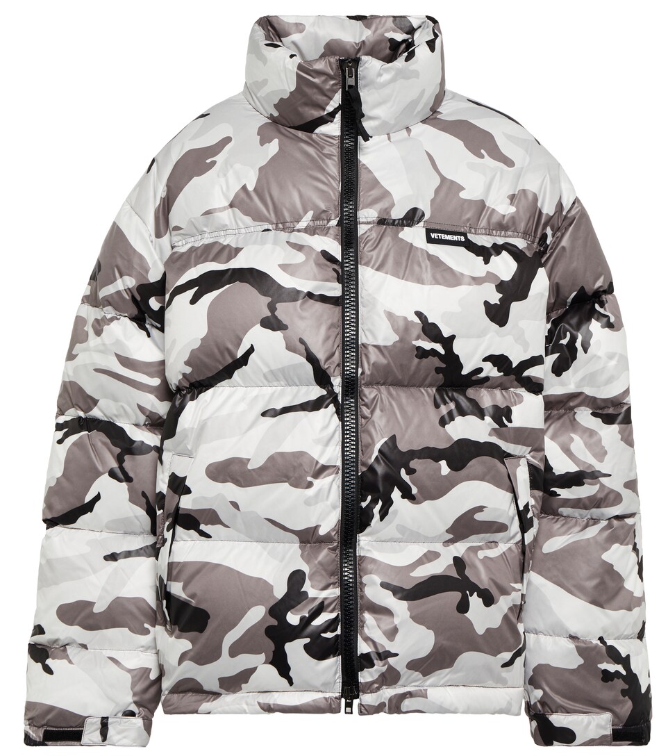 camo down jackets