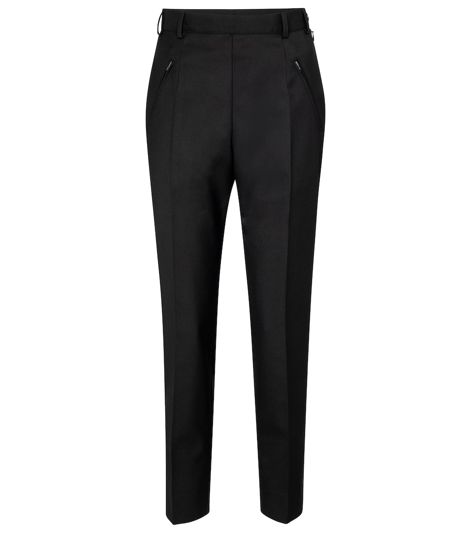 Maison Margiela - High-rise slim pants 