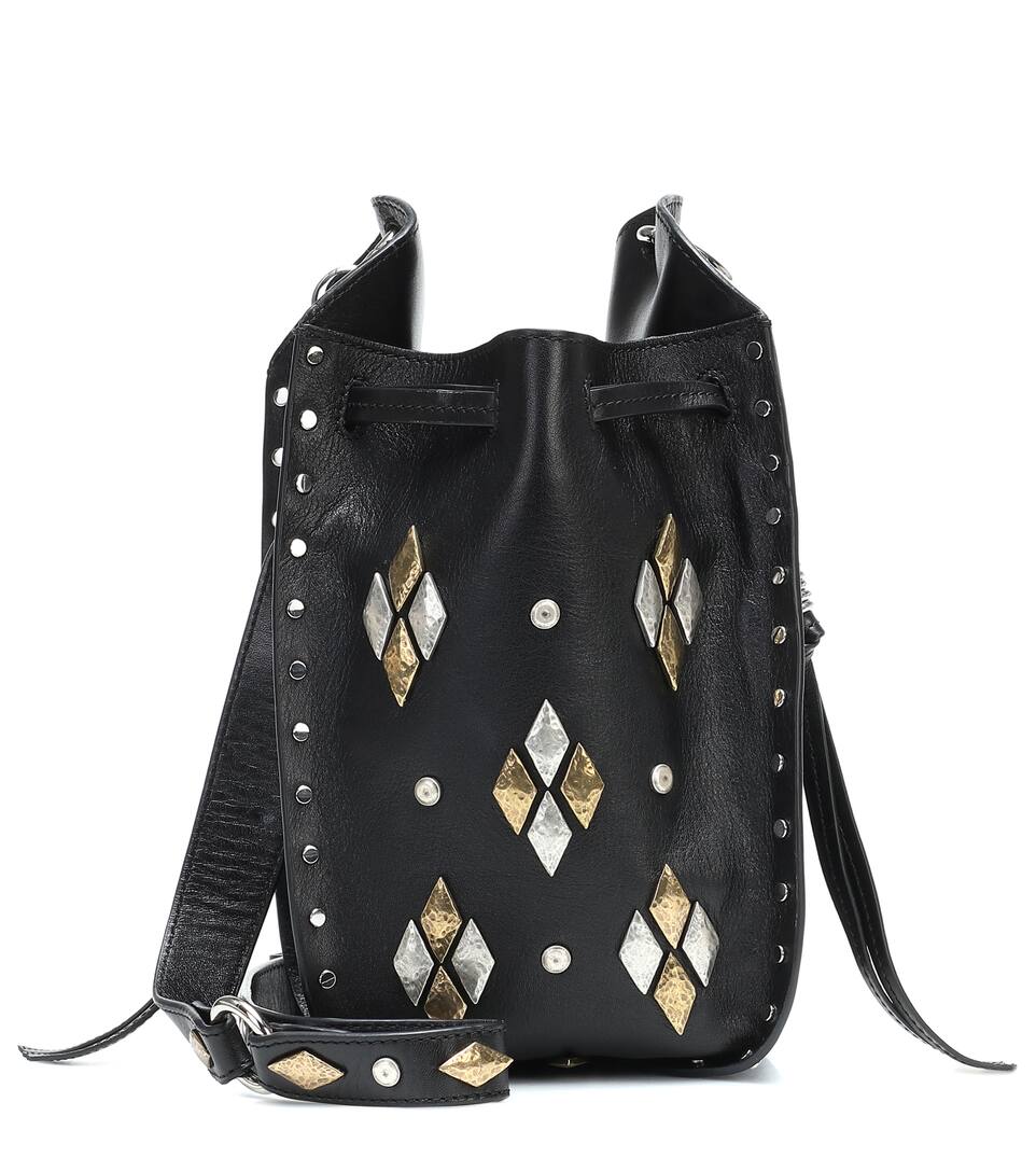 Radja Leather Bucket Bag