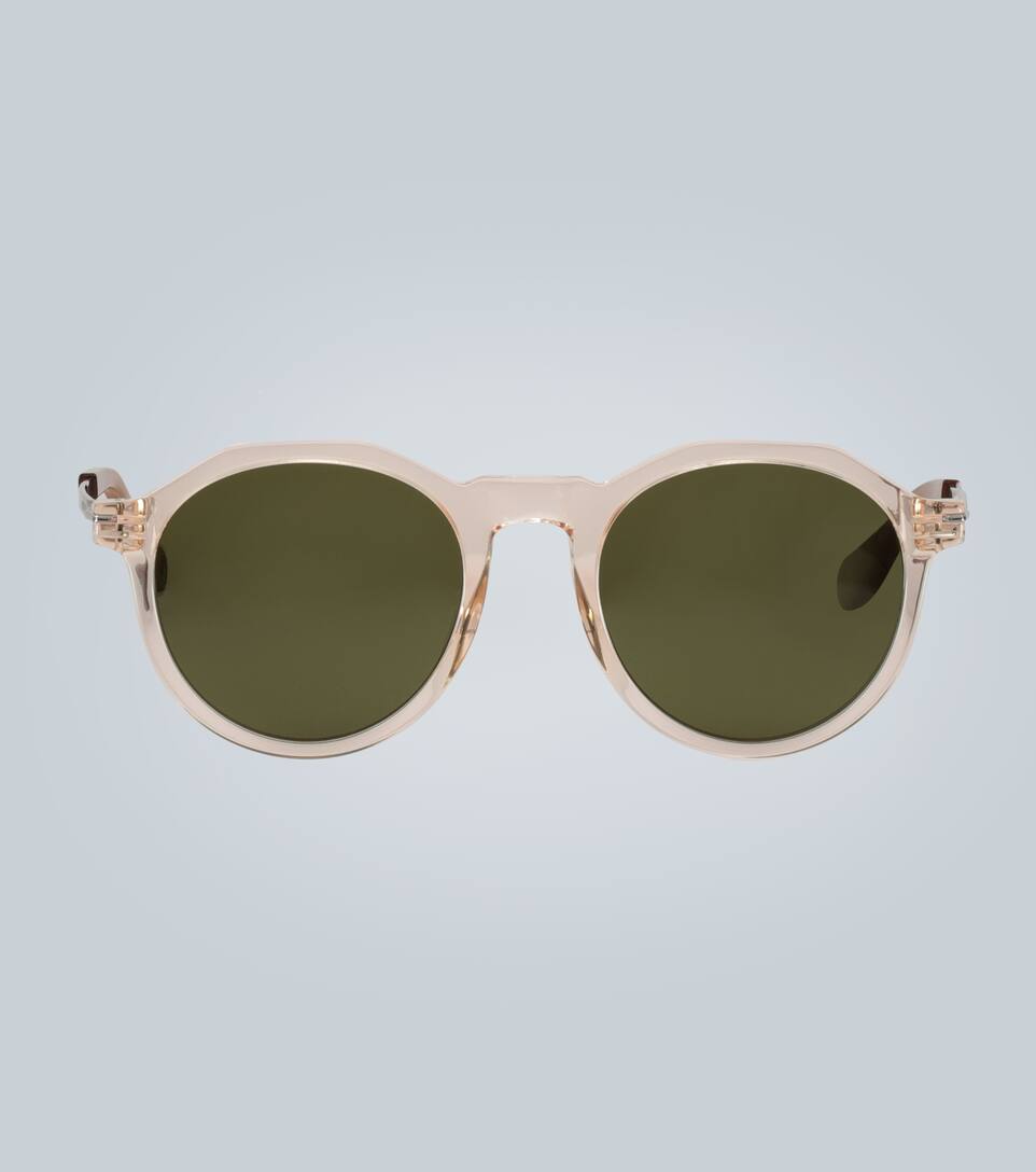 givenchy round acetate sunglasses