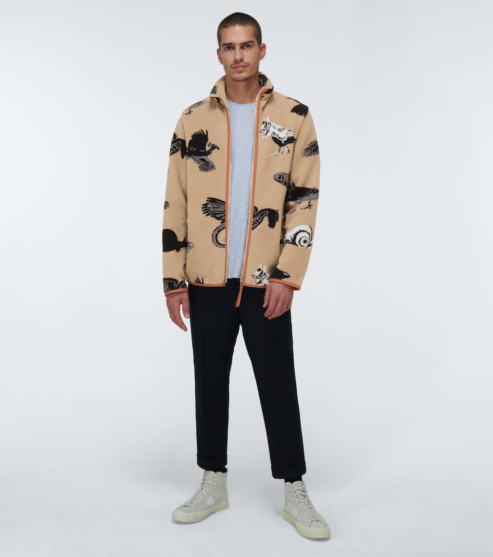 LOEWE Jacquard fleece jacket Mytheresa