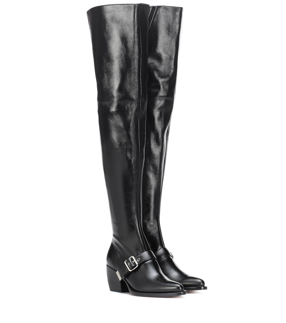 chloe knee boots